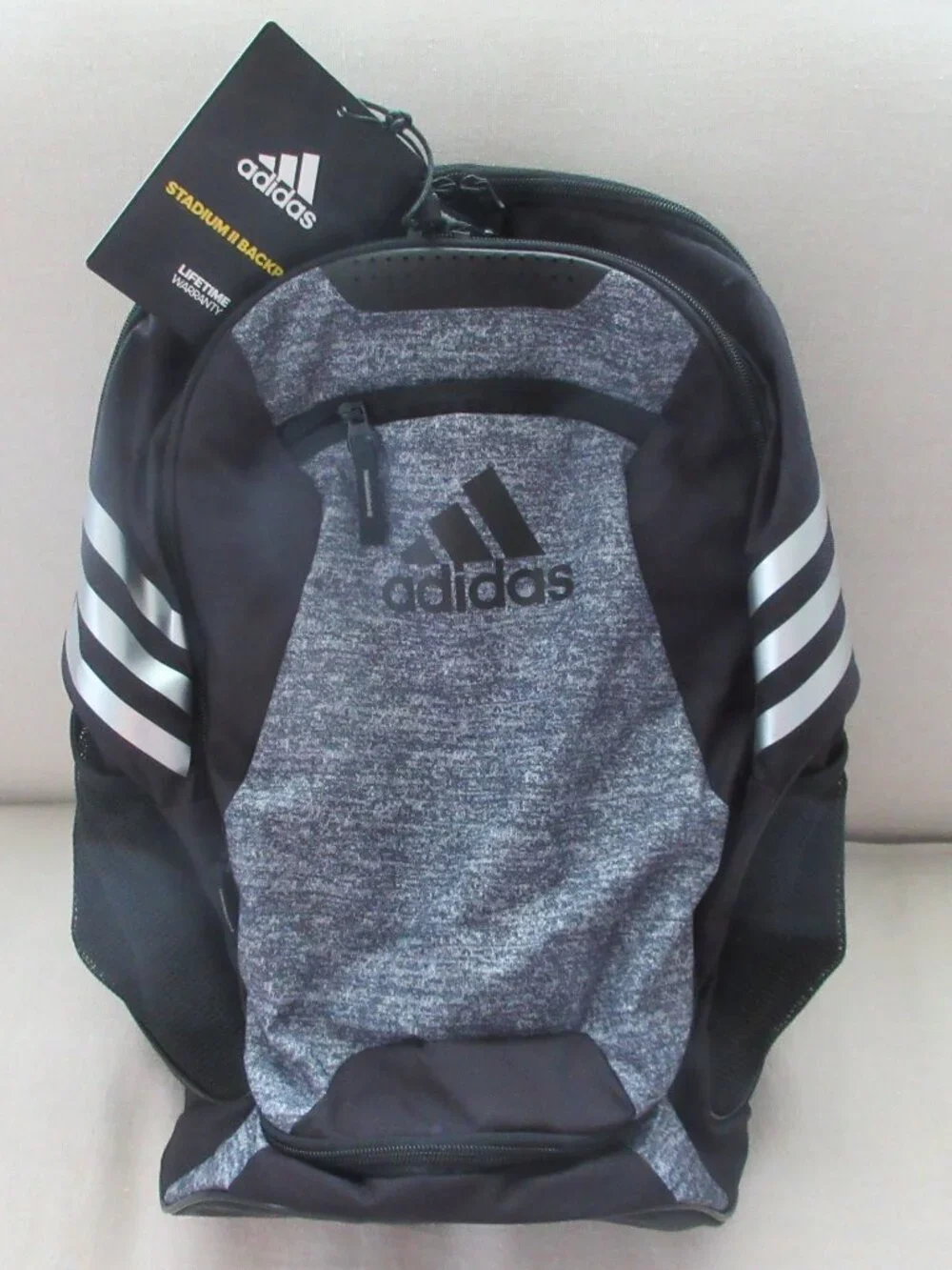 NWT Adidas Stadium II Backpack In Jersey Onyx